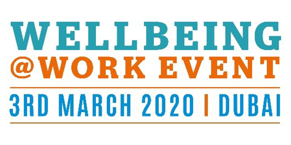 WellBeing at Work Event Dubai 3 March 2020 Logo